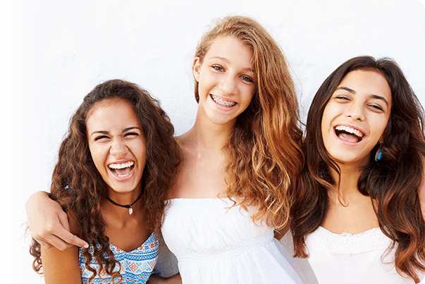 Women Smilimg